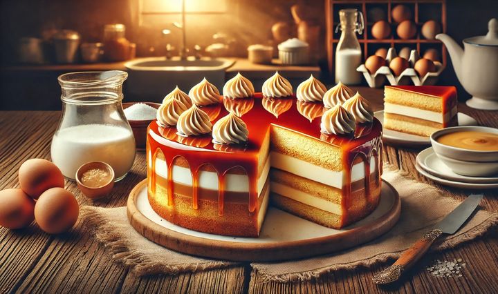 prajitura, crema de zahar ars, reteta