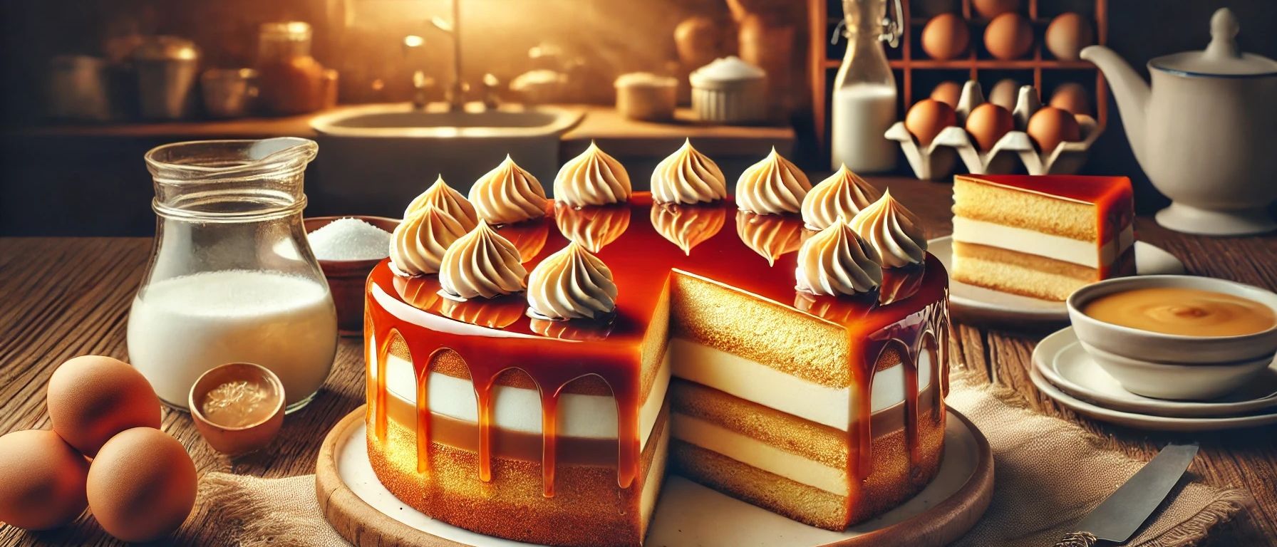 prajitura, crema de zahar ars, reteta