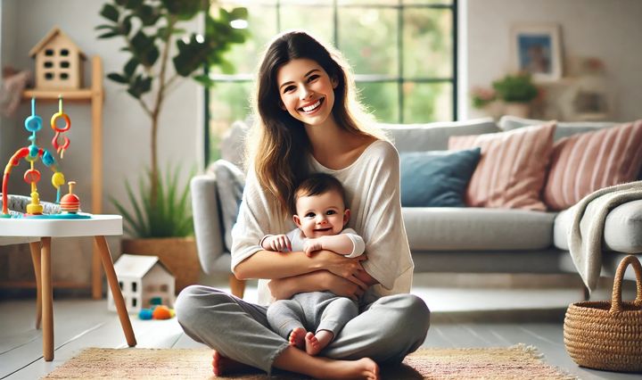 lina, cea mai tanara, mama