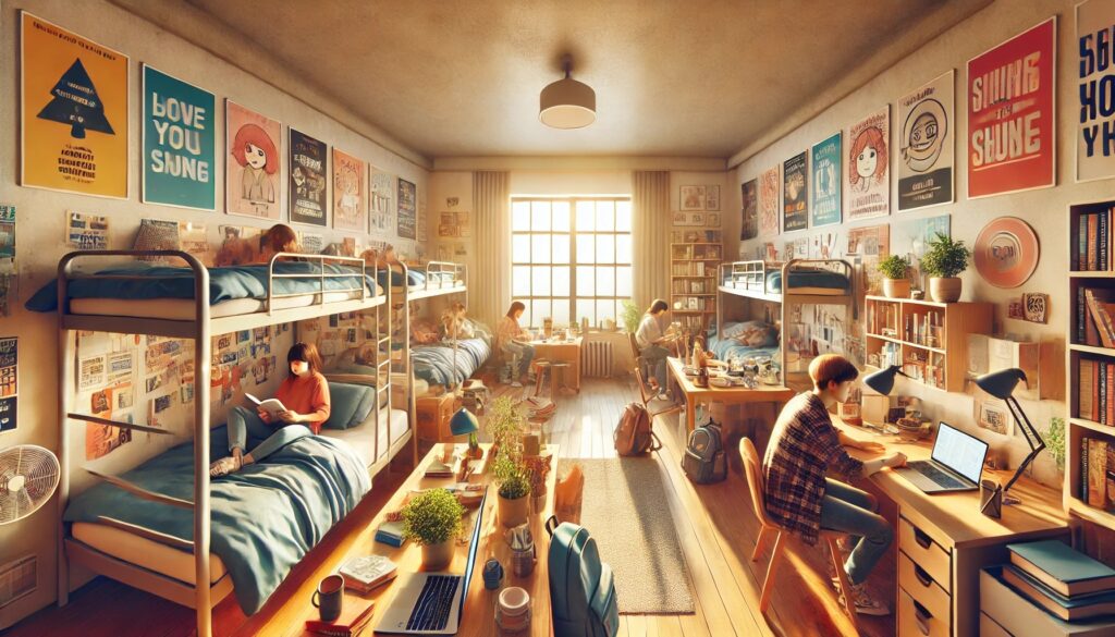 camin, chirie, studenti