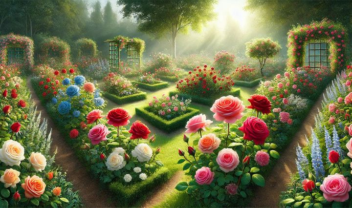 trandafiri, mutare, perioada perfecta