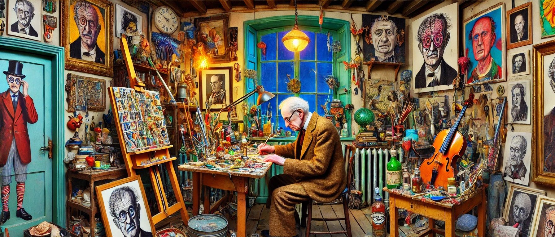 ciudatenii, artisti, obiceiuri