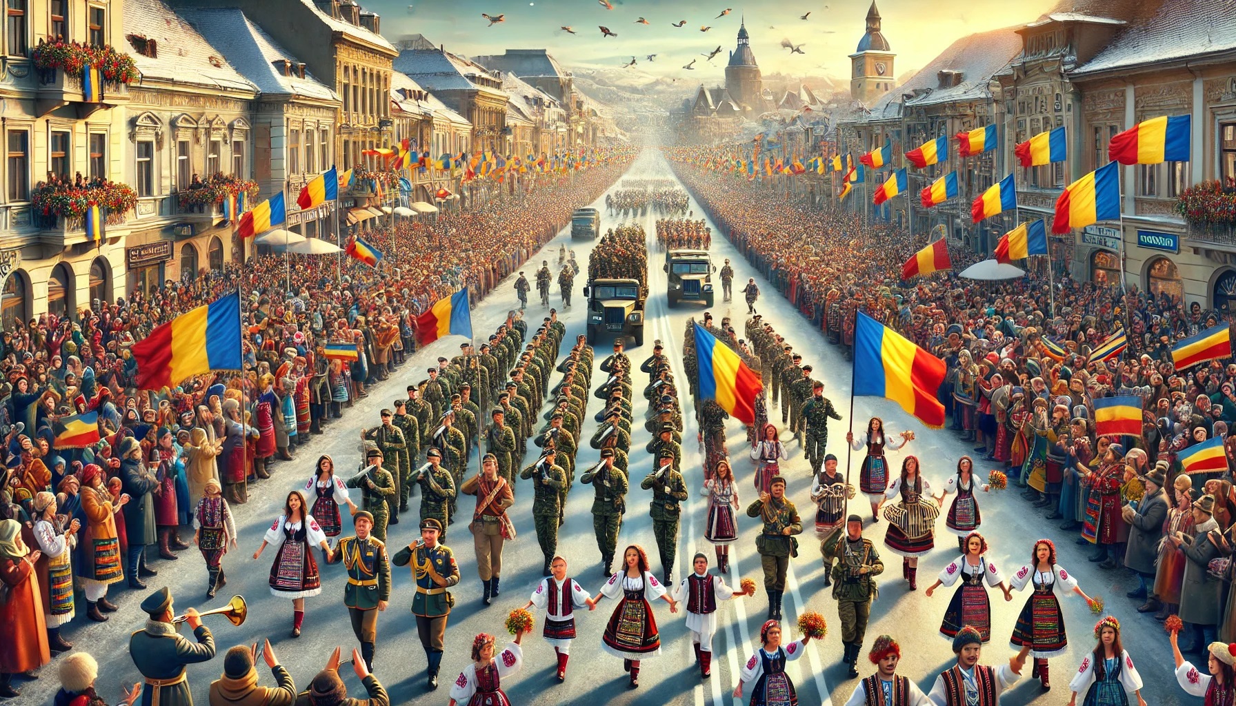 Paradă militară de 1 decembrie