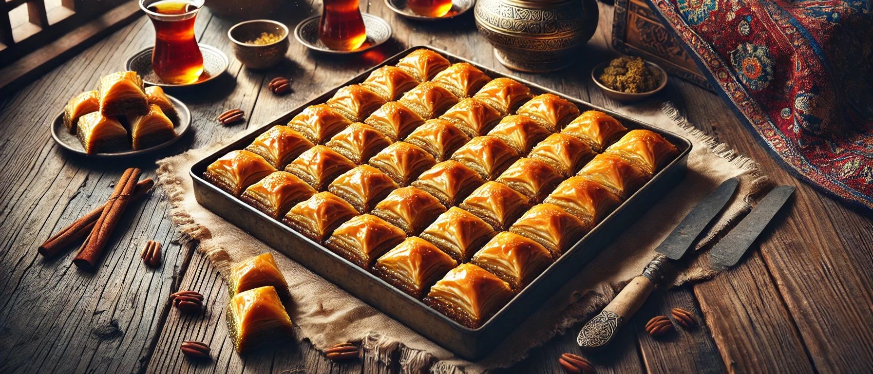 baclava, reteta, desert