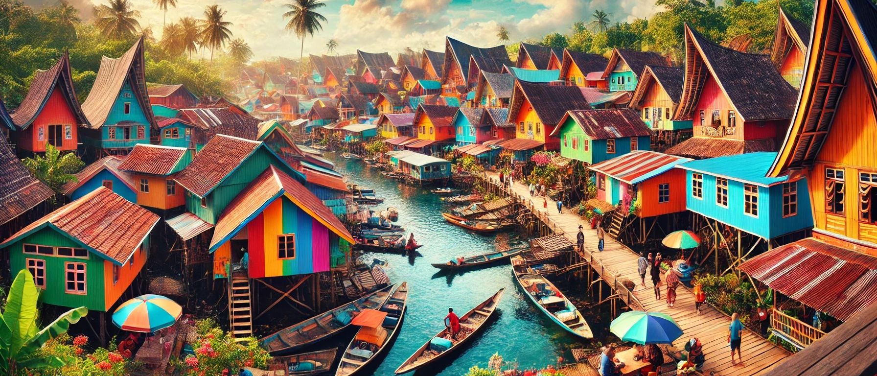 sat, indonezia, curcubeu