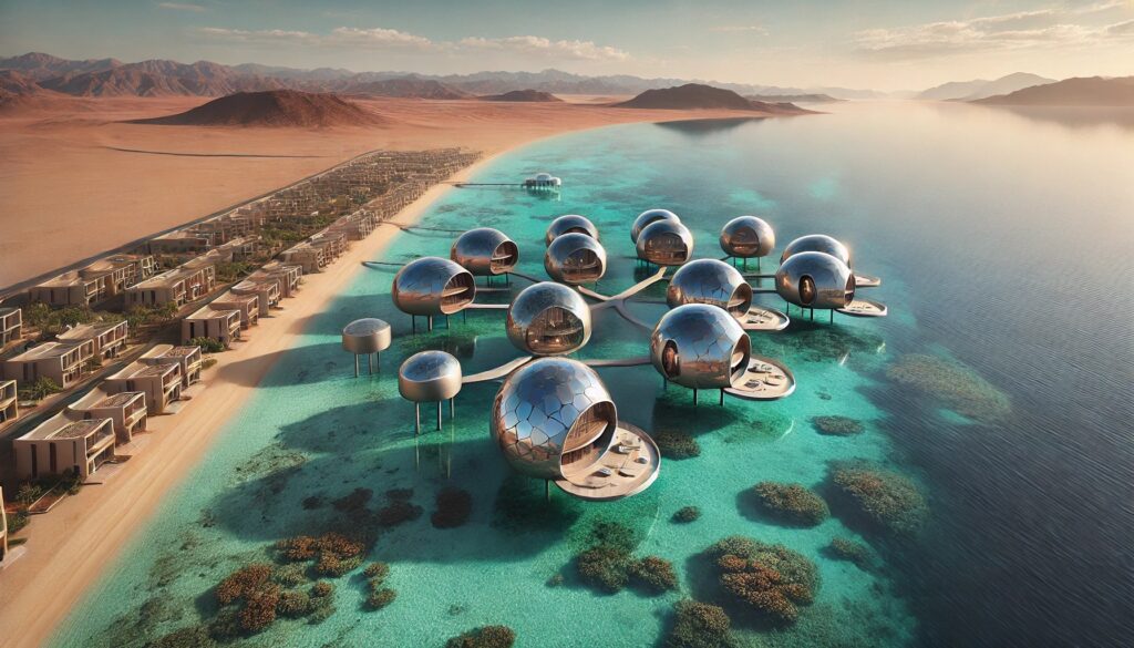 resort, arabia saudita, ozn-uri