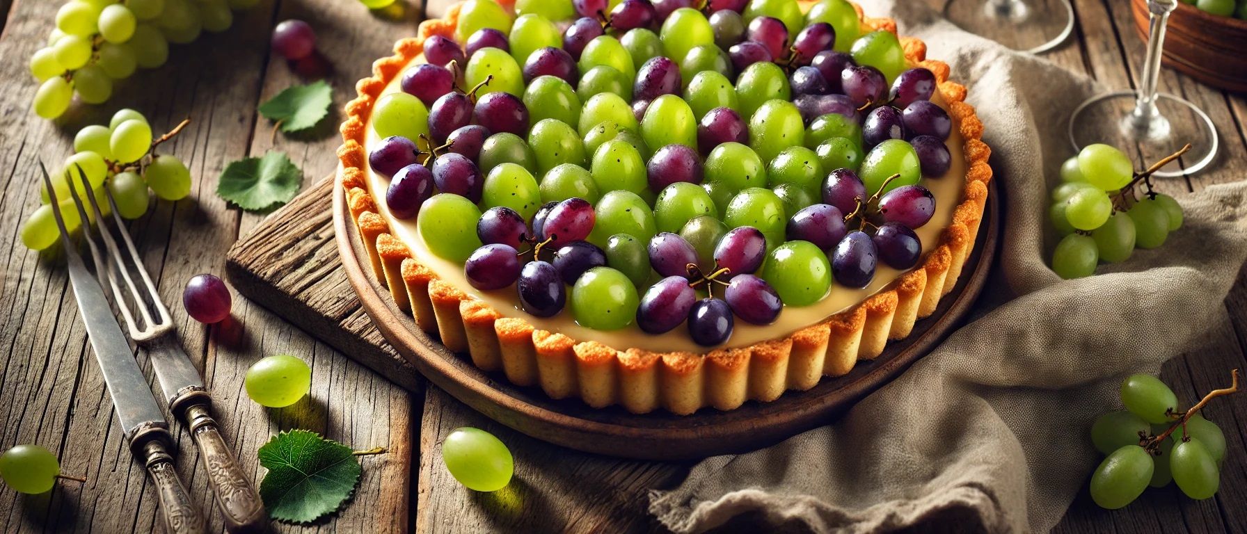 tarta, struguri, reteta