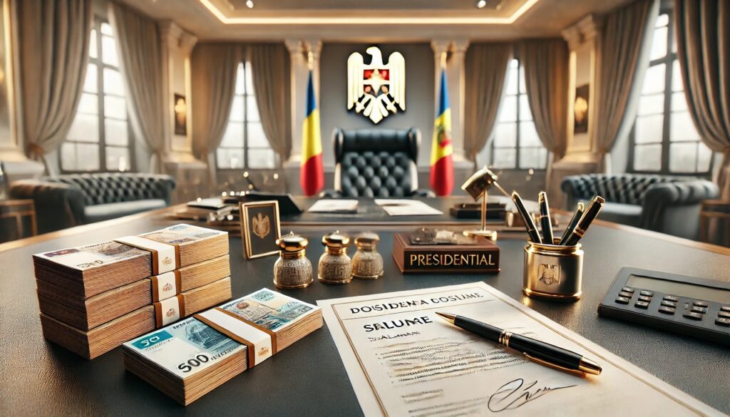 presedinte, salariu, bani