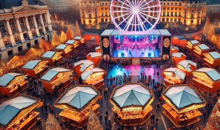 programul artistic al târgului de Crăciun