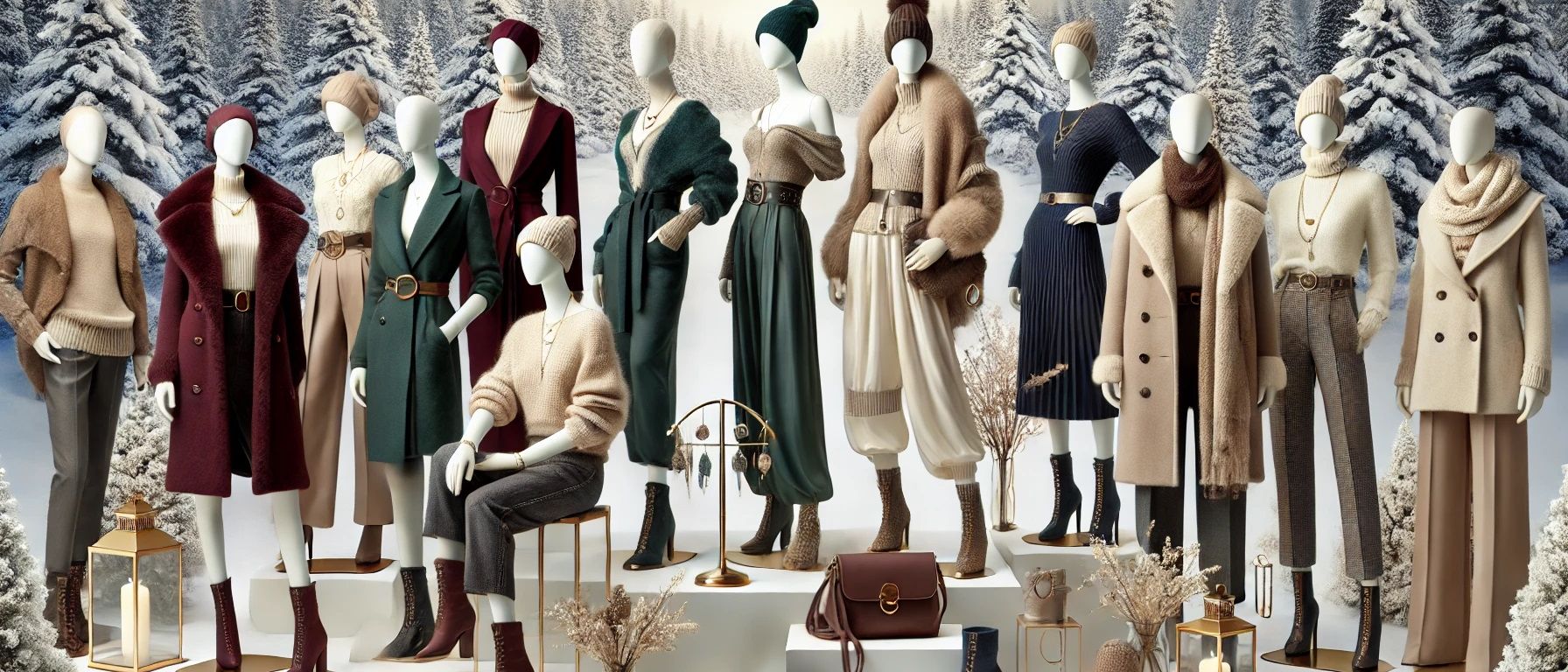 iarna, haine, culori