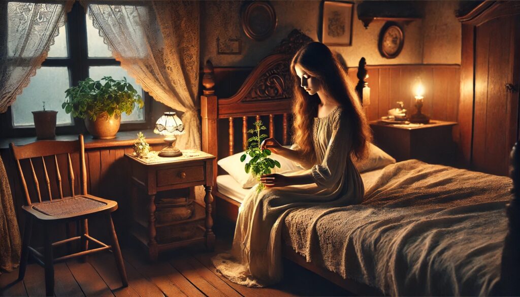 sfantul andrei, busuioc, perna