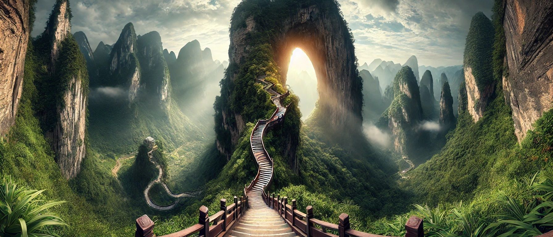 scara cerului, china, atractie