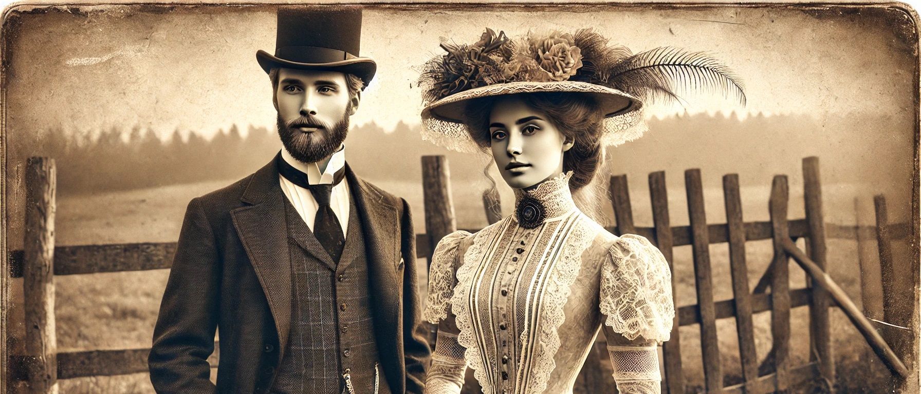 Fotografie veche, în care oamenii nu zâmbesc