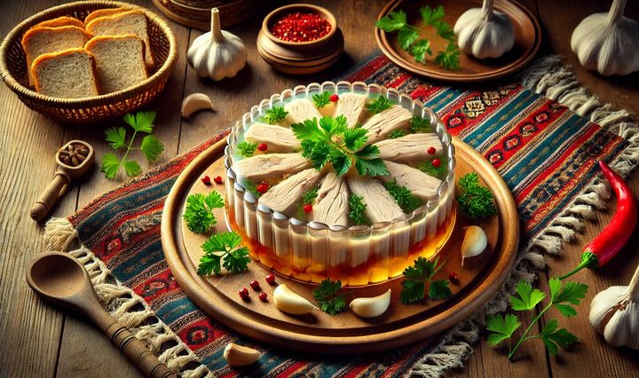 piftie, curcan, reteta