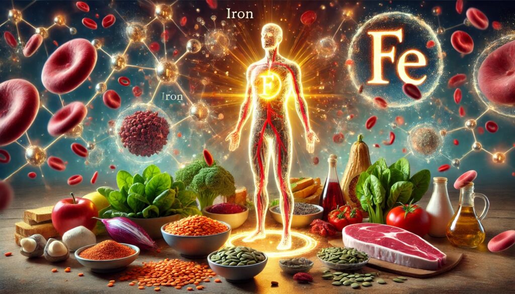 fier, minerale, organism