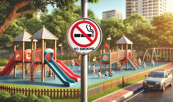 Fumatul interzis în spații publice