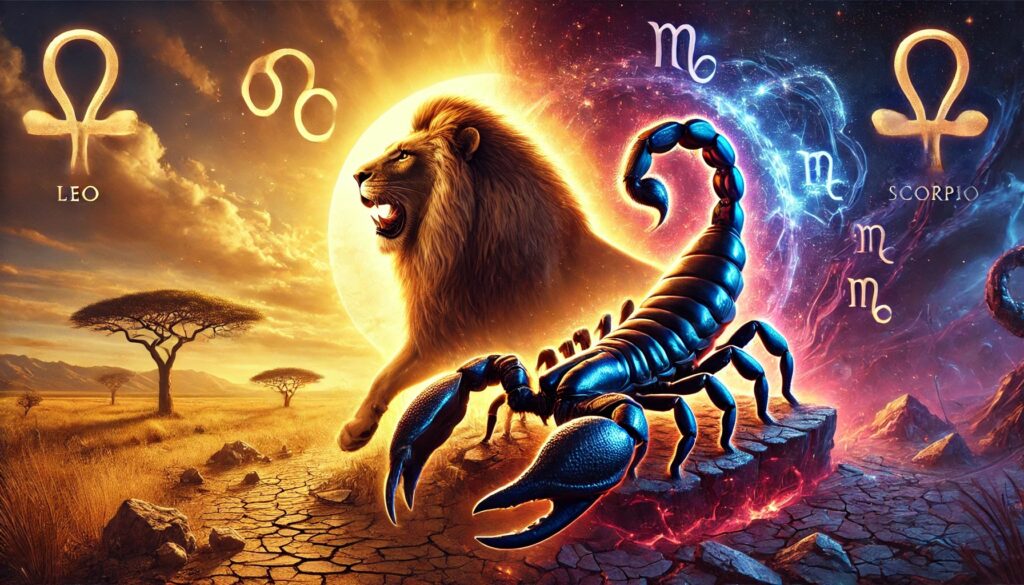 leu, scorpion, horoscop