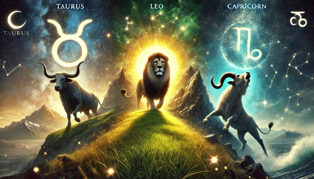 taur, leu, capricorn