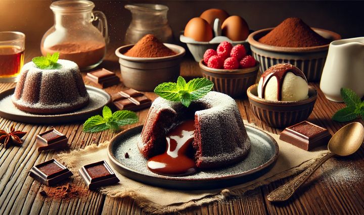 lava cake, prajitura, reteta1