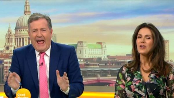 Prezentatorul Piers Morgan, terorizat de un șoricel &icirc;n studioul emisiunii Good Morning Britain 