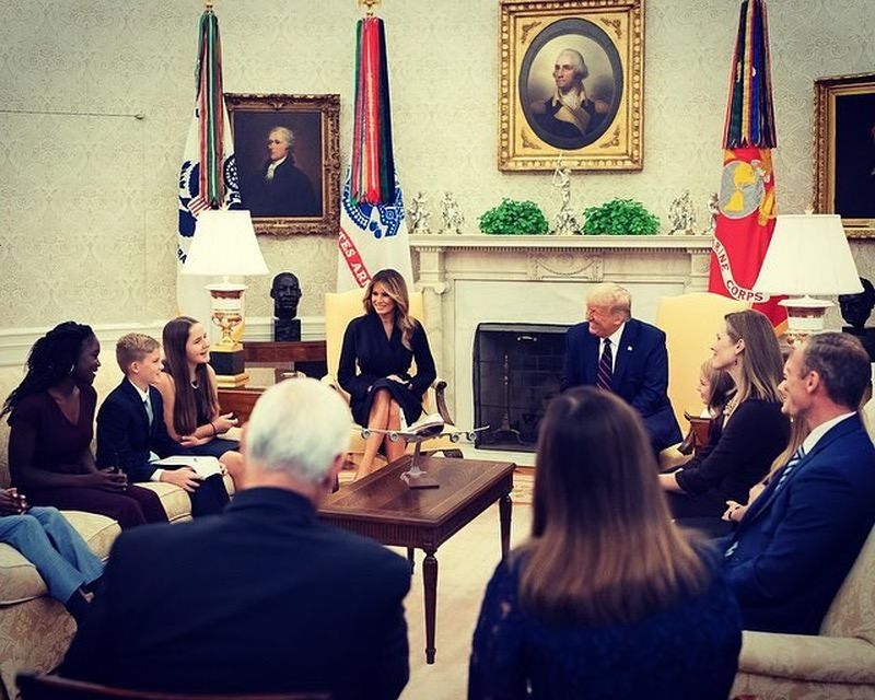 Donald și Melania Trump