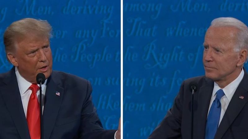 Trei momente importante din dezbaterea finală dintre Donald Trump și Joe Biden