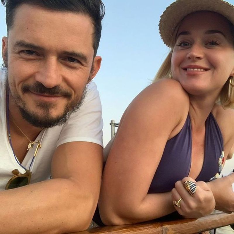 Orlando Bloom și Katy Perry 