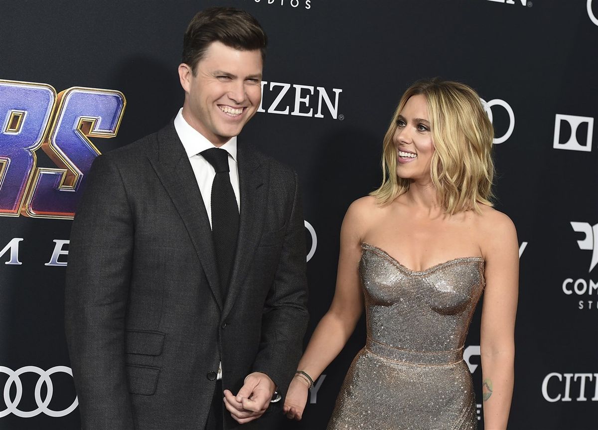  Scarlett Johansson și Colin Jost s-au căsătorit 