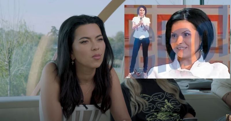 Inna reacționează la poze vechi cu ea
