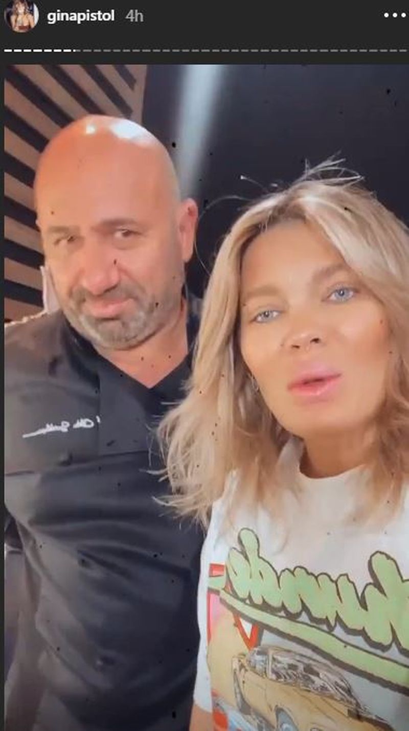 Gina Pistol și Cătălin Scărlătescu 