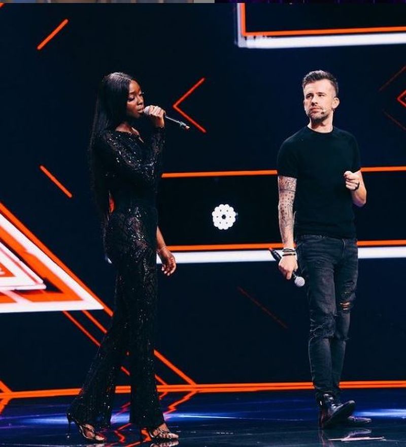 Florin Ristei și Naomi Hedman 