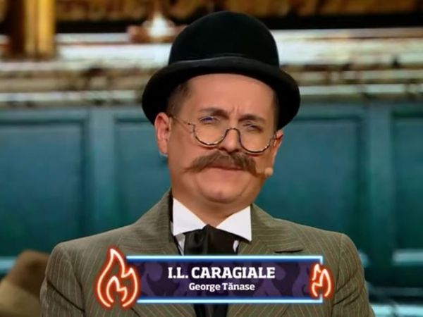 George Tănase s-a transformat &icirc;n Ion Luca Caragiale de Ziua Națională