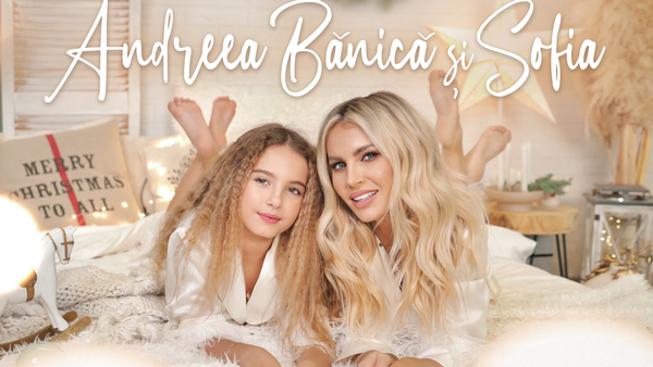 Andreea Bănică lansează &bdquo;Colinde de Crăciun&rdquo;, alături de fiica sa, Sofia