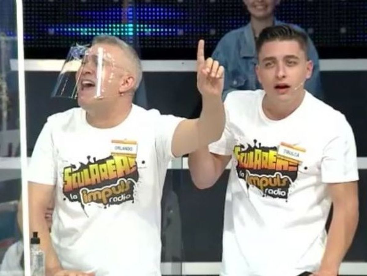 Țibulcă și Orlando la „Roata Norocului”