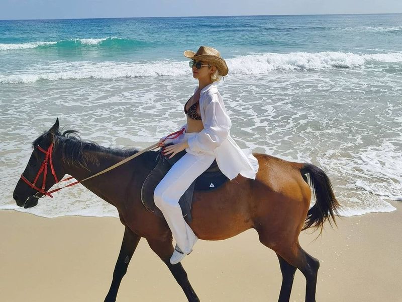 Lidia Buble, în vacanță