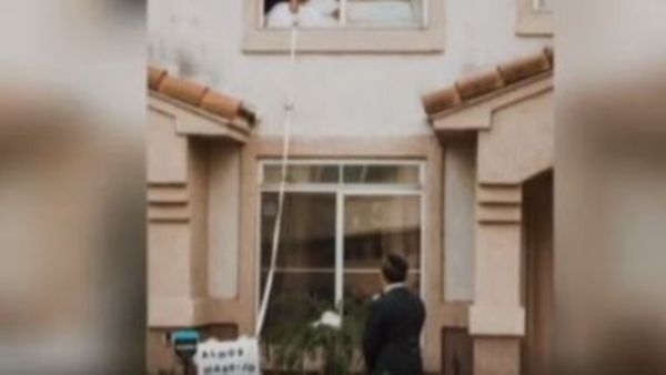 Soluția inedită găsită de doi tineri care voiau să se căsătorească deși mireasa avea coronavirus