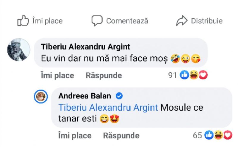 Andreea Bălan și Tiberiu Argint