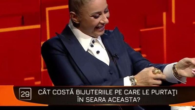 C&acirc;t costă bijuteriile pe care Anamaria Prodan le-a purtat la &bdquo;40 de &icirc;ntrebări cu Denise Rifai&rdquo;