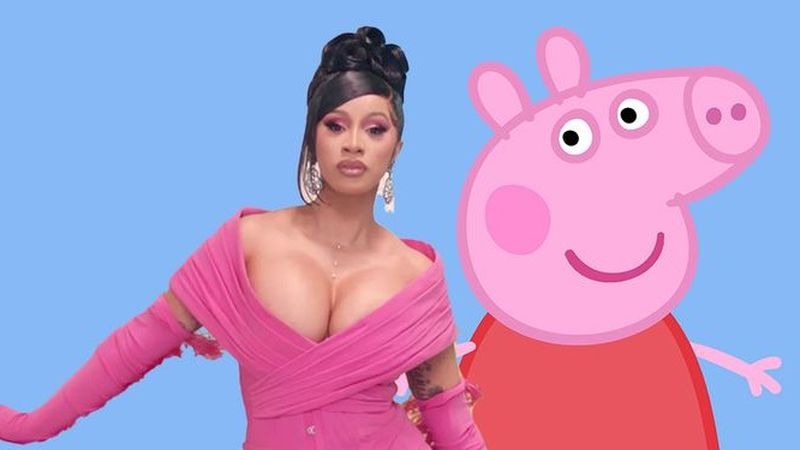 Cardi B, reacţie ieşită din comun din cauza personajului Peppa Big. Fiica ei este obsedată de acest personaj