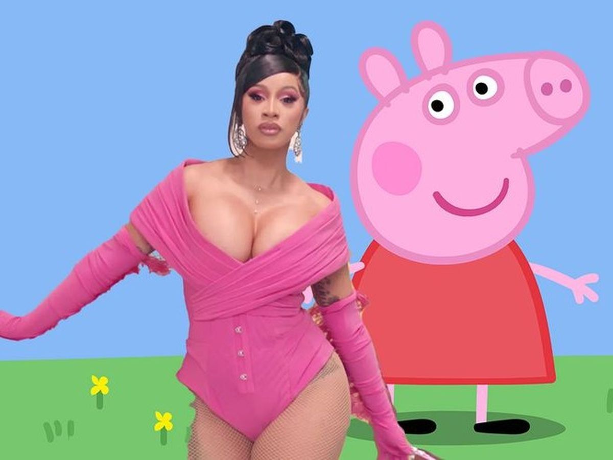 Cardi B, deranjată de Peppa Pig