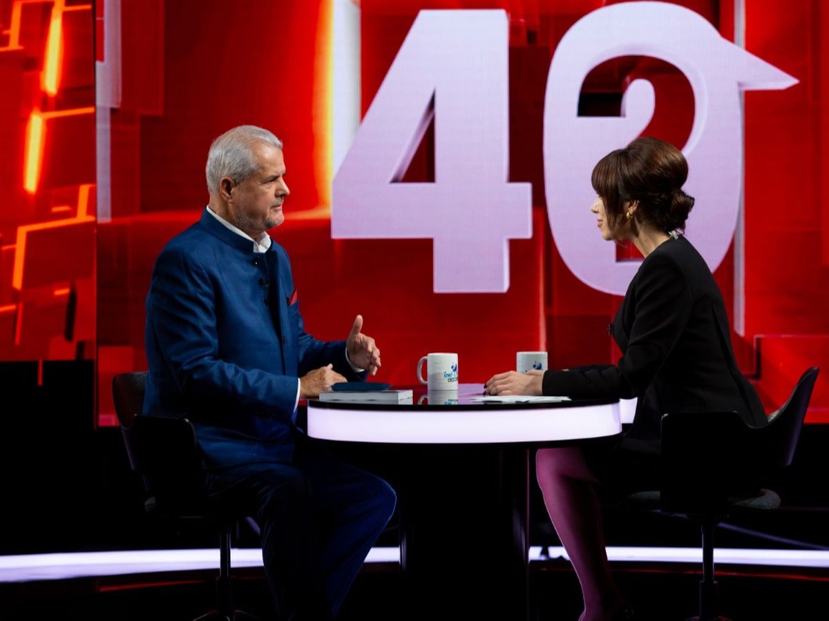Adrian Năstase la „40 de întrebări cu Denise Rifai”