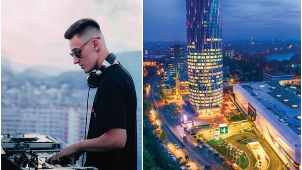 „Youngest dj on top of România” - Vlad Odangiu va mixa de pe cea mai înaltă clădire din București. Când va fi evenimentul