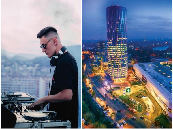 &bdquo;Youngest dj on top of Rom&acirc;nia&rdquo; - Vlad Odangiu va mixa de pe cea mai &icirc;naltă clădire din București. C&acirc;nd va fi evenimentul