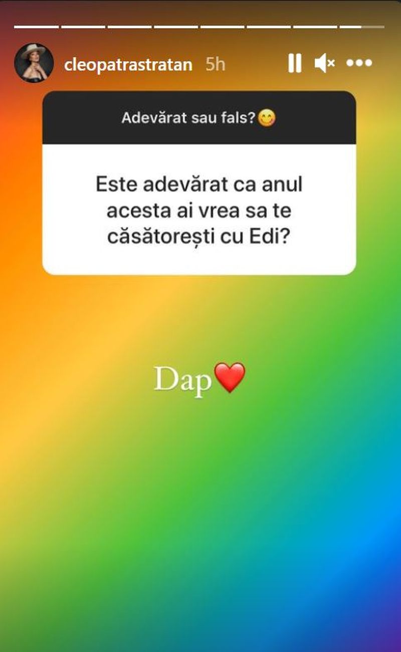 Cleopatra Stratan nuntă