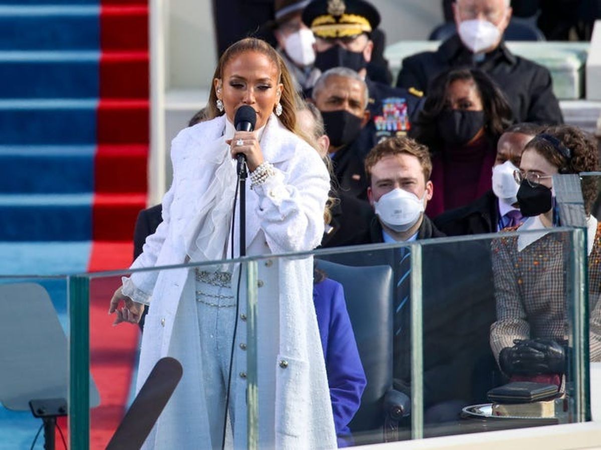 Jennifer Lopez a cântat la ceremonia de învestire a lui Joe Biden 