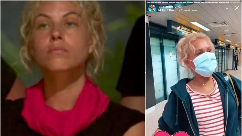 Amna s-a &icirc;ntors de la Survivor! Primele imagini de la aeroport
