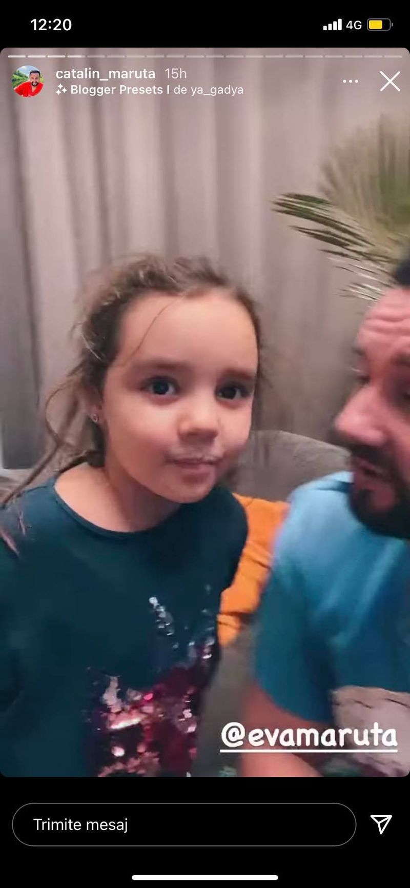 Cătălin Măruță și Eva 