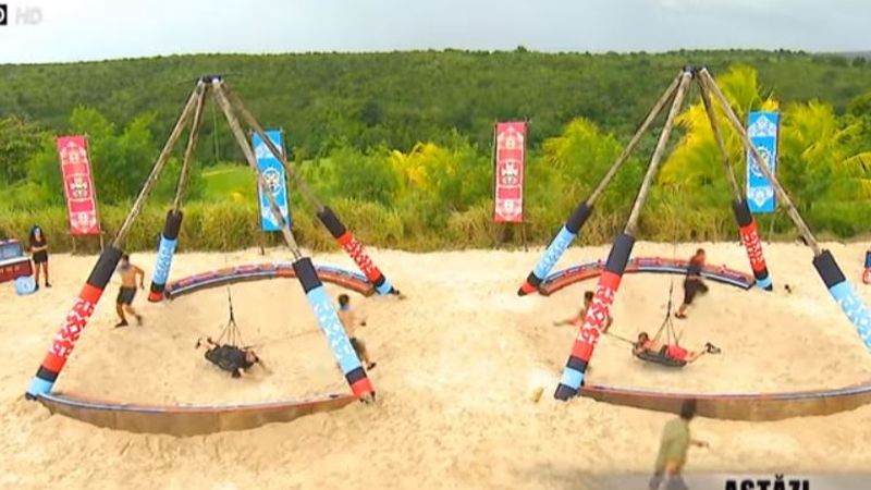 Imagini cutremurătoare la Survivor România! Unul dintre Războinici cade în cap