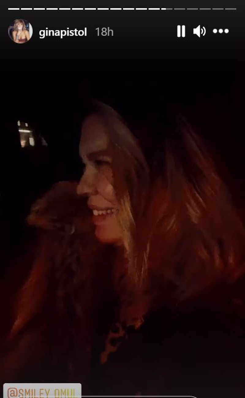 gina pistol, peripeții la ecografie