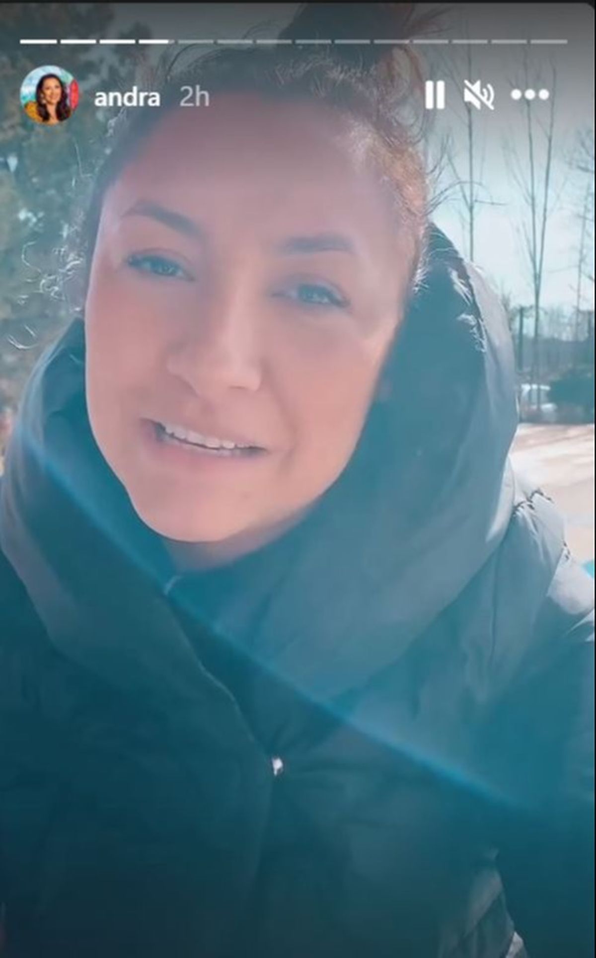 Andra, noi declarații după infectarea cu virusul COVID-19